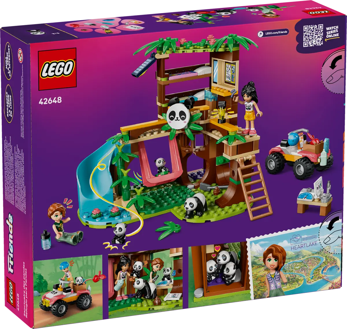 Конструктор Lego Friends "Догляд за тваринами в заповіднику панд", 42648 11