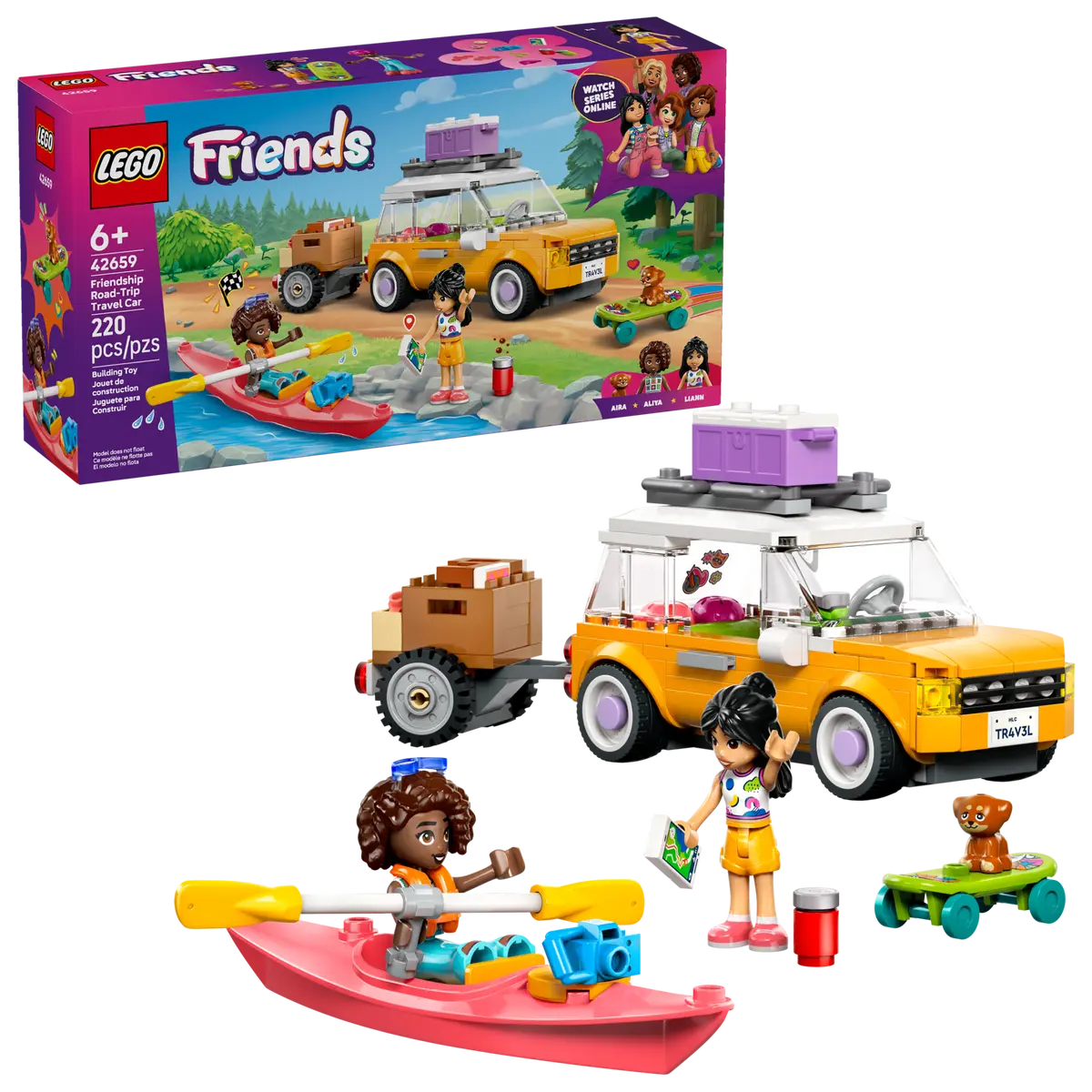 Конструктор Lego Friends "Автомобиль для путешествий с друзьями", 42659 1