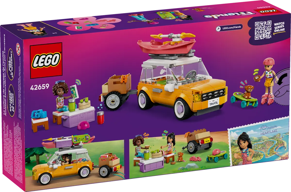 Конструктор Lego Friends "Автомобиль для путешествий с друзьями", 42659 11