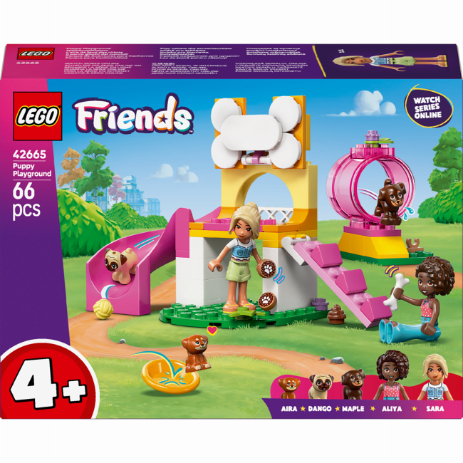 Конструктор Lego Friends "Игровая площадка для щенков", 42665