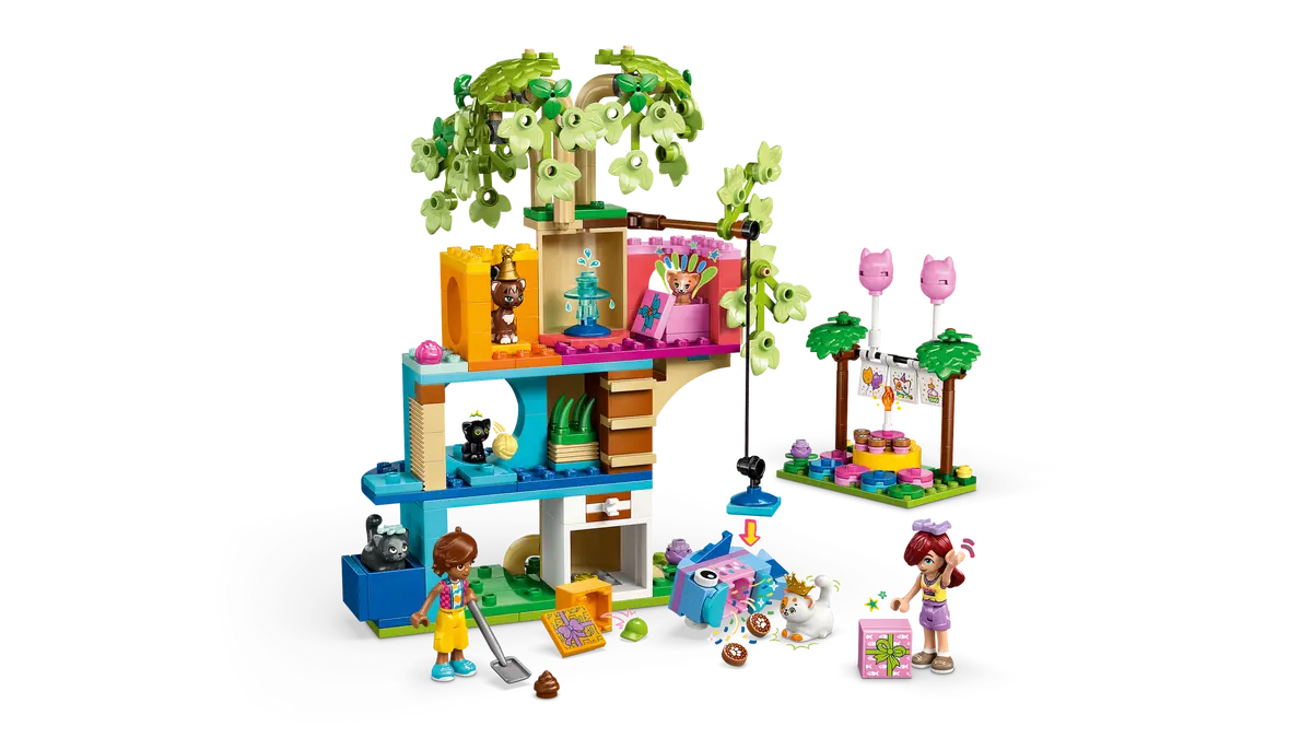 Конструктор Lego Friends "День рождения кота и дом на дереве", 42666 3