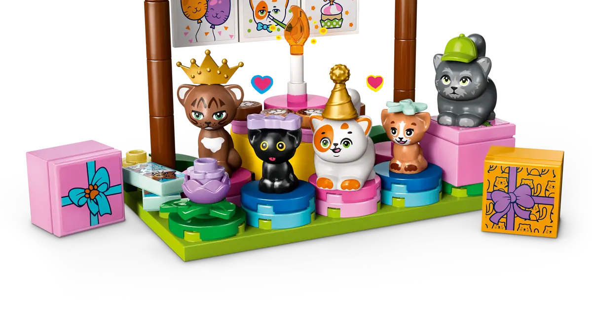 Конструктор Lego Friends "День рождения кота и дом на дереве", 42666 4