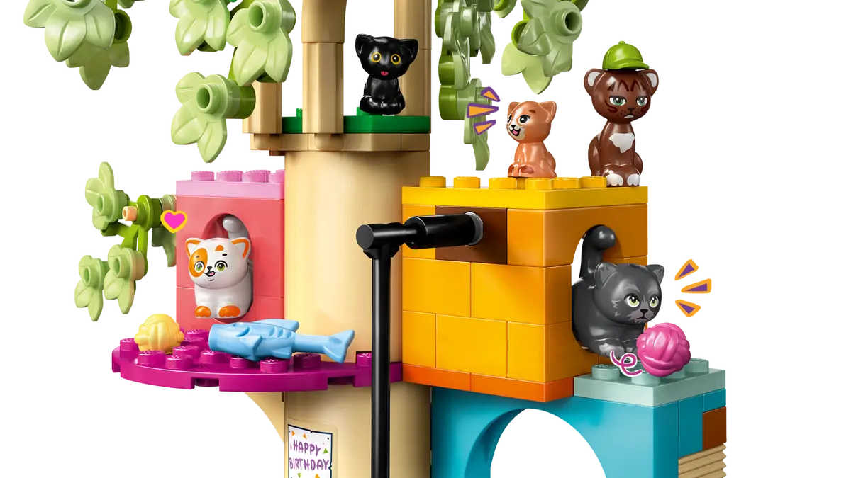 Конструктор Lego Friends "День рождения кота и дом на дереве", 42666 5
