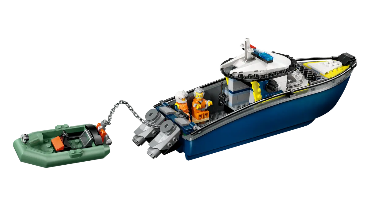 Конструктор Lego City "Переслідування на поліцейському катері", 60456 2
