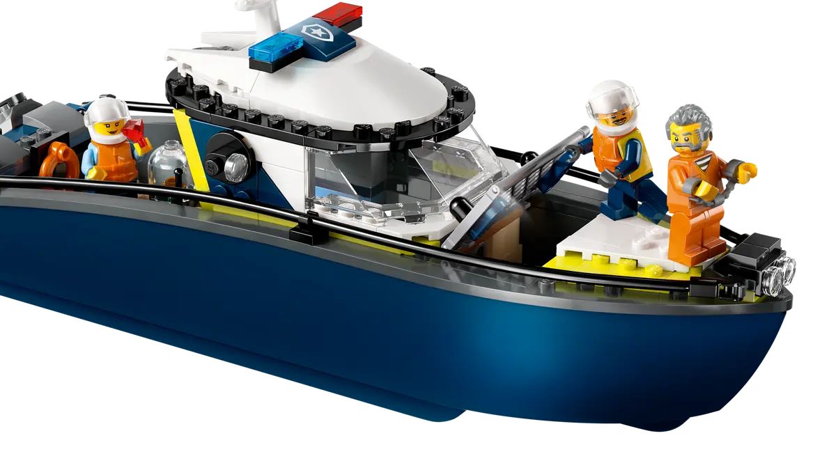 Конструктор Lego City "Переслідування на поліцейському катері", 60456 3