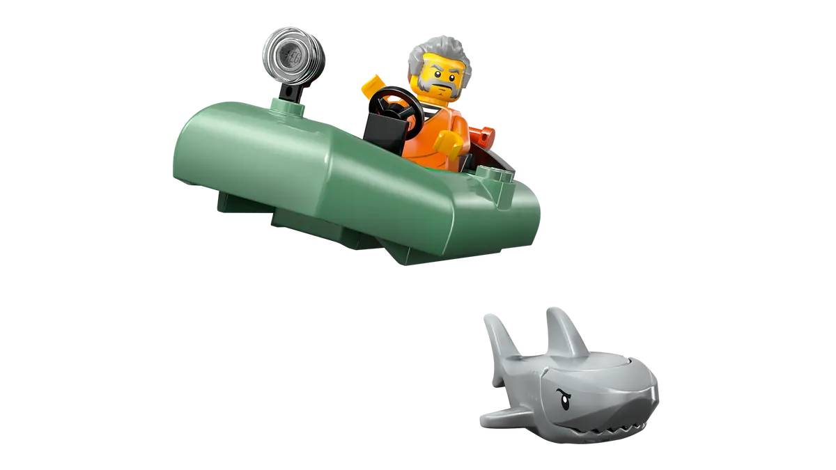 Конструктор Lego City "Переслідування на поліцейському катері", 60456 4
