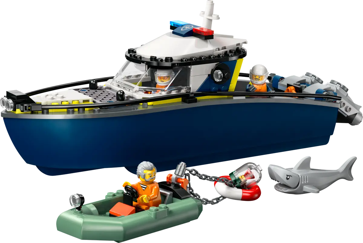 Конструктор Lego City "Переслідування на поліцейському катері", 60456 5