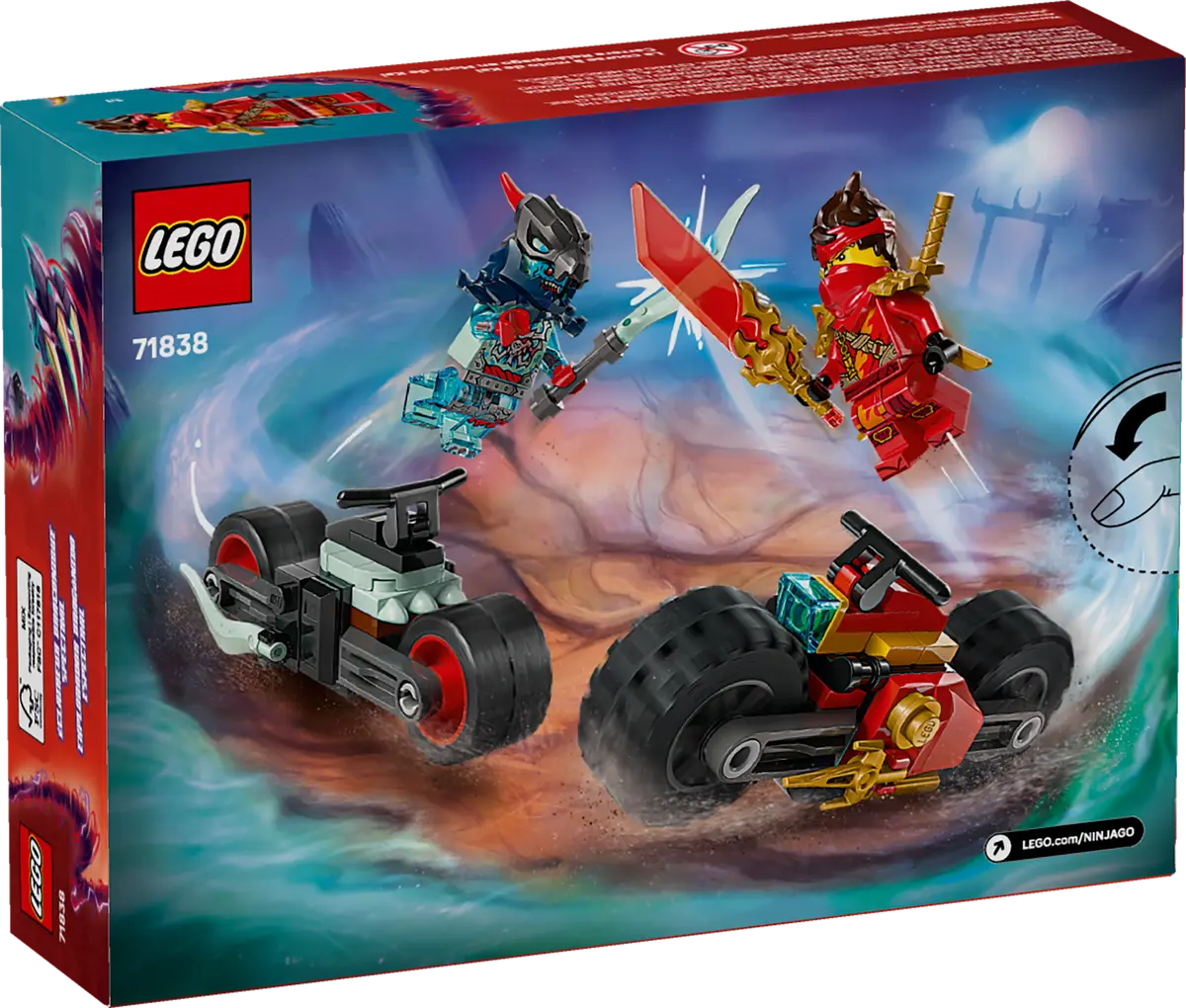 Конструктор Lego Ninjago "Швидкісні перегони Кая на мотоциклі", 71838 9