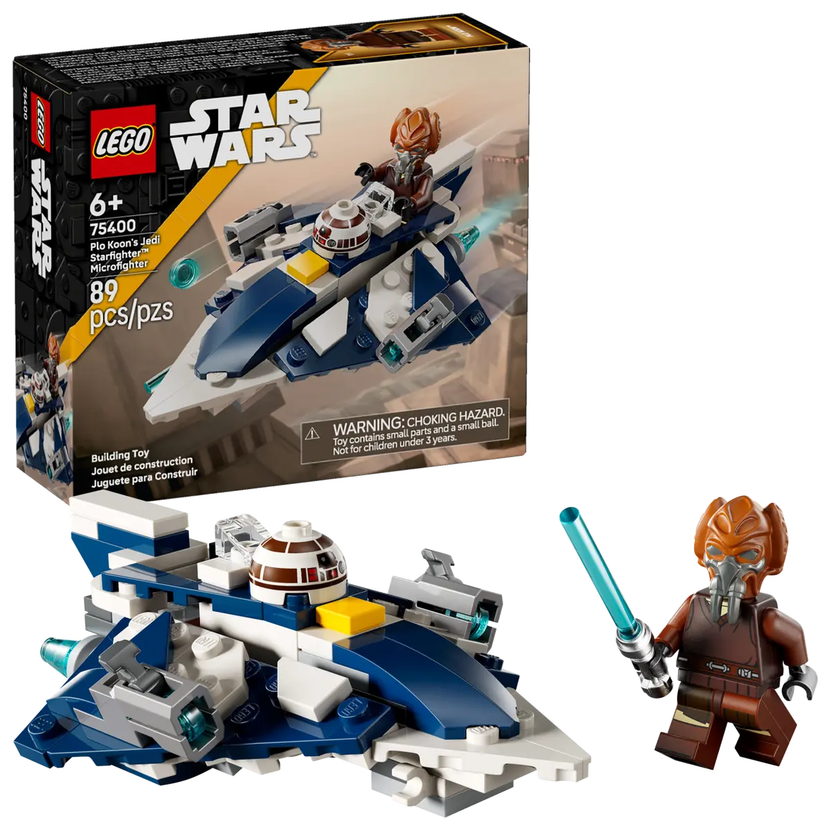 Конструктор Lego Star Wars "Джедайський зоряний мікровинищувач Пло Куна", 75400