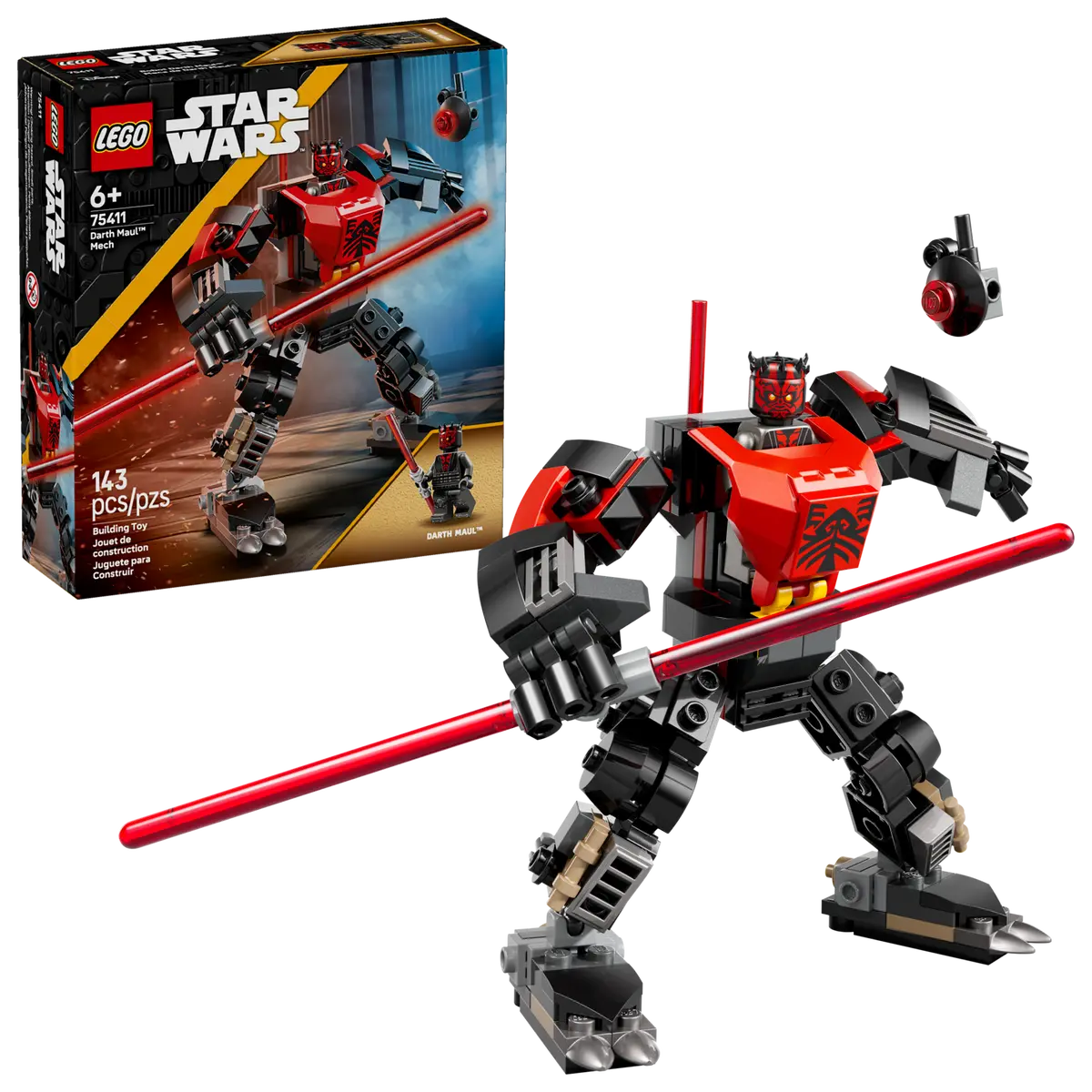 Конструктор Lego Star Wars "Робот Дарта Мола", 75411