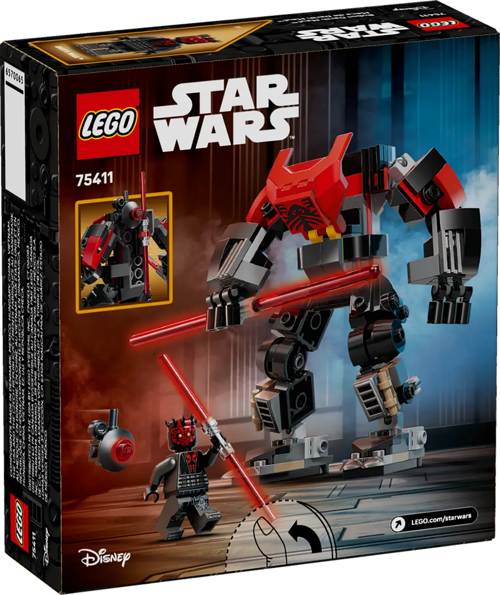 Конструктор Lego Star Wars "Робот Дарта Мола", 75411 8