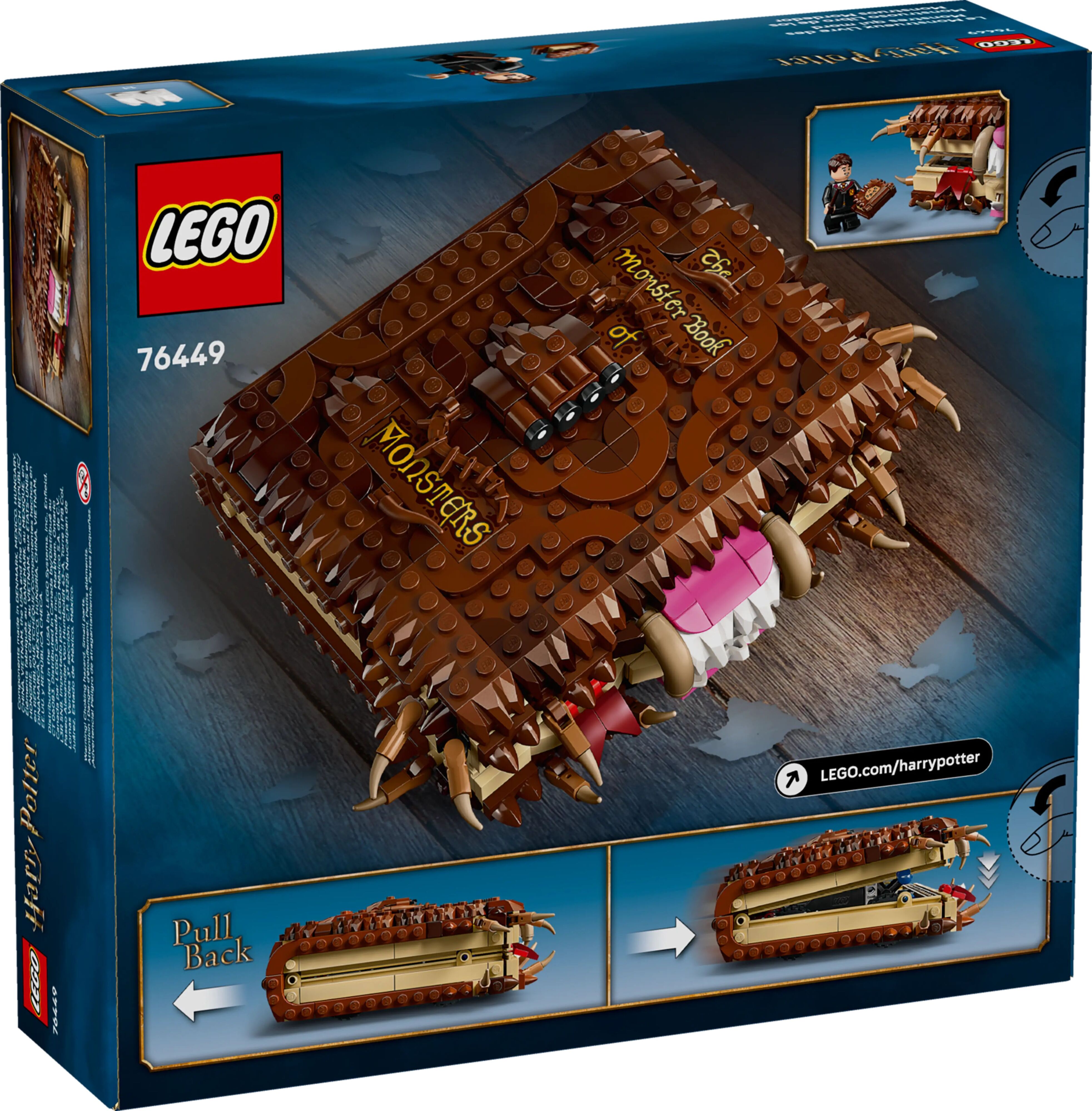 Конструктор Lego Harry Potter "Озорная Ужасная книга ужасов", 76449 9