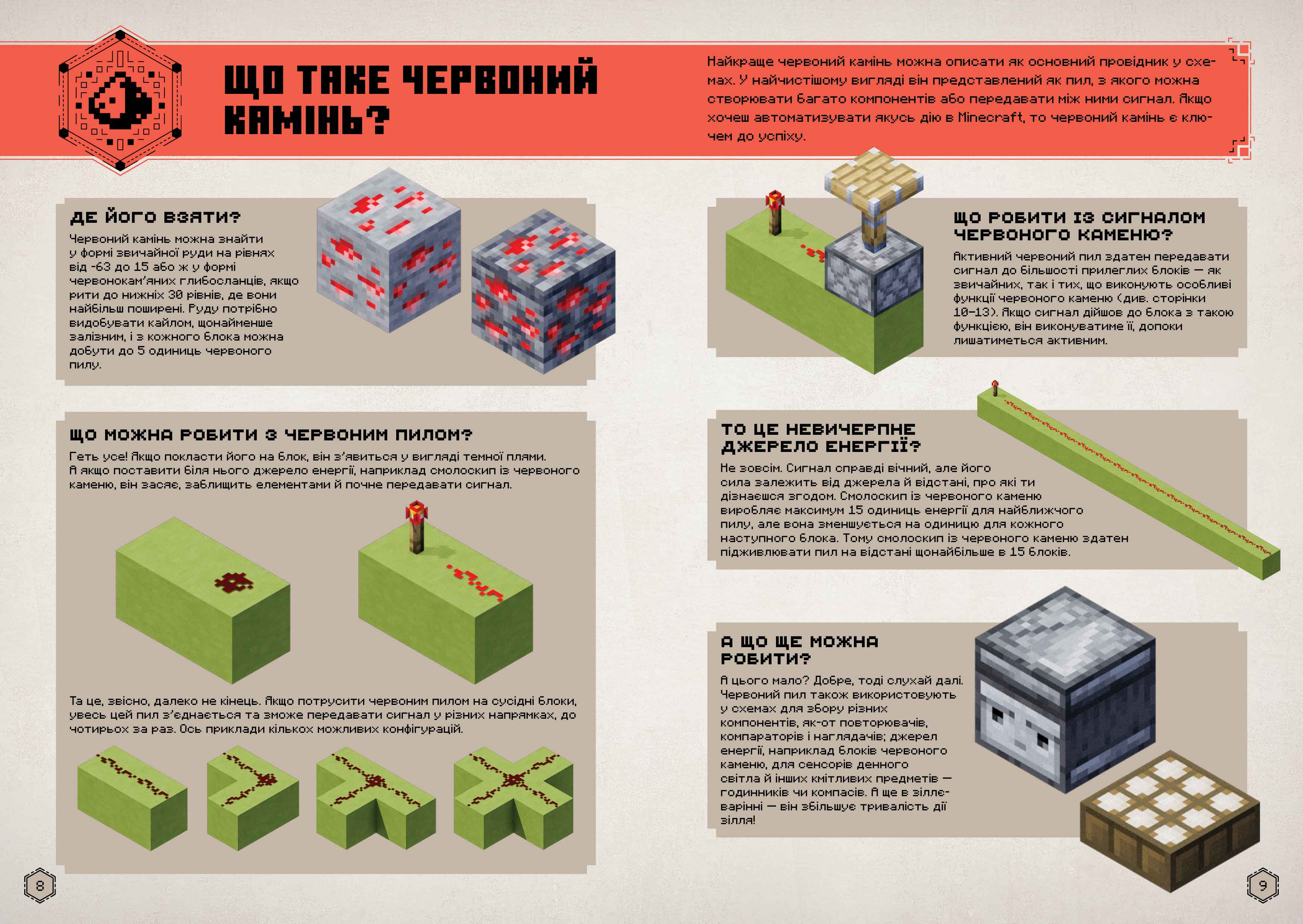 Книга "Minecraft. Посібник з червоного каменю" (у) (1548) 4