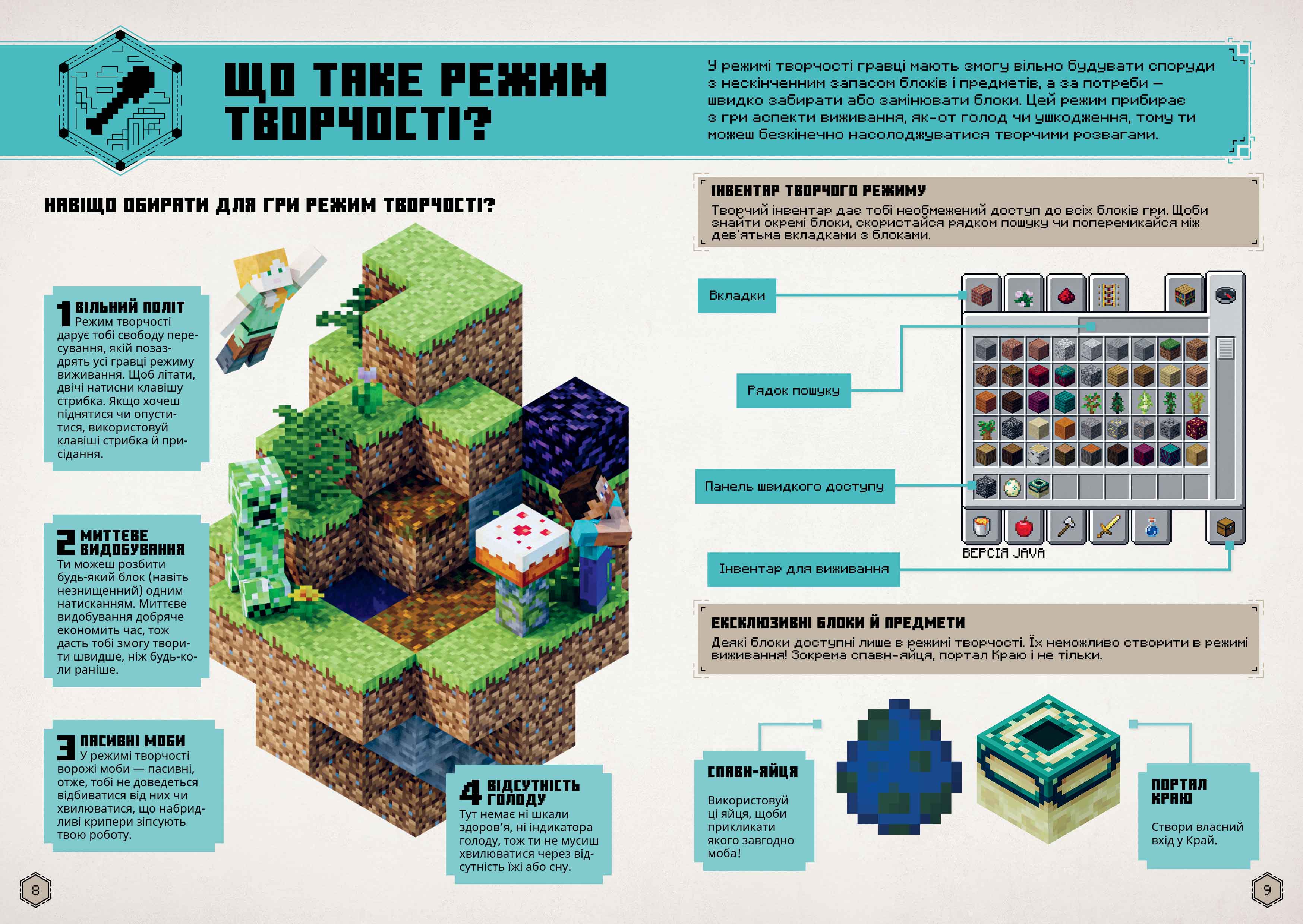Книга "Minecraft. Посібник з творчого режиму" (у) (1524) 4
