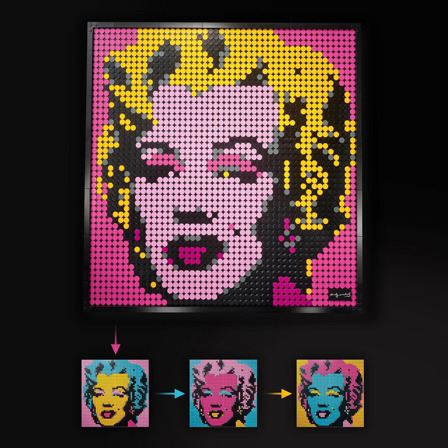 Конструктор Lego Art "Мерилін Монро Енді Воргола", 31197 6