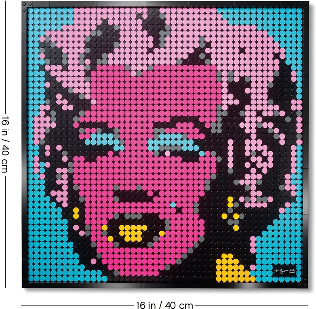 Конструктор Lego Art "Мерилін Монро Енді Воргола", 31197 7
