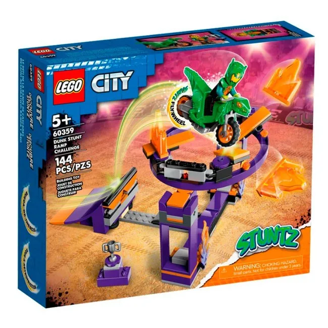 Конструктор Lego City "Завдання із каскадерською рампою", 60359
