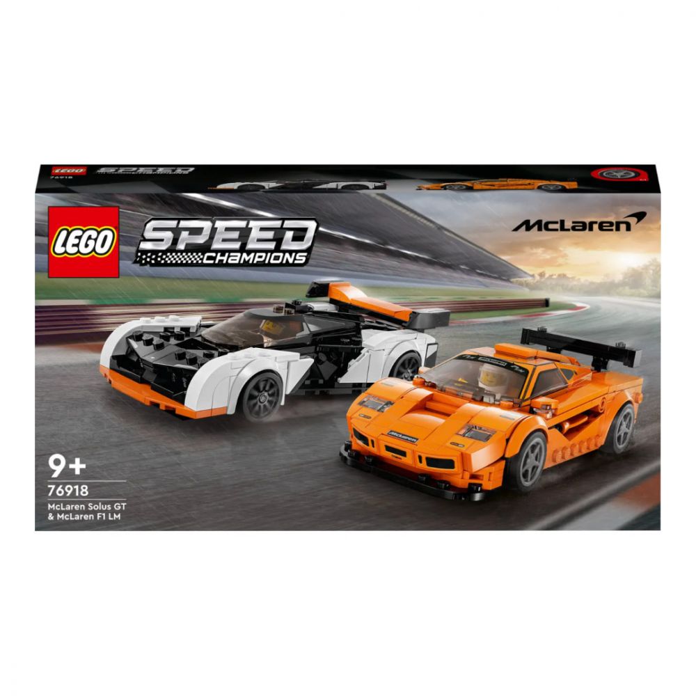 Конструктор Lego Speed Champions "McLaren Solus GT і McLaren F1 LM", 76918