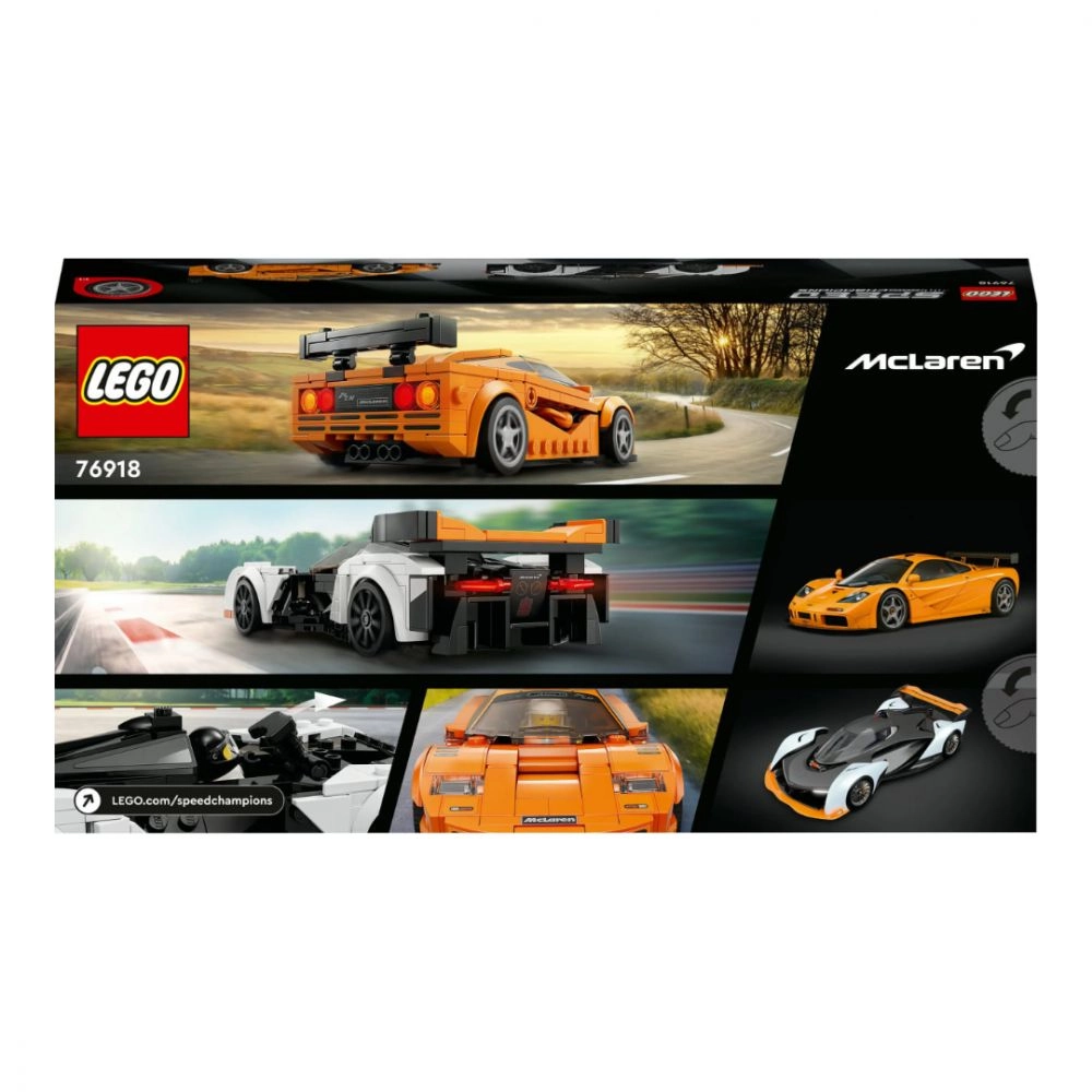 Конструктор Lego Speed Champions "McLaren Solus GT і McLaren F1 LM", 76918 10