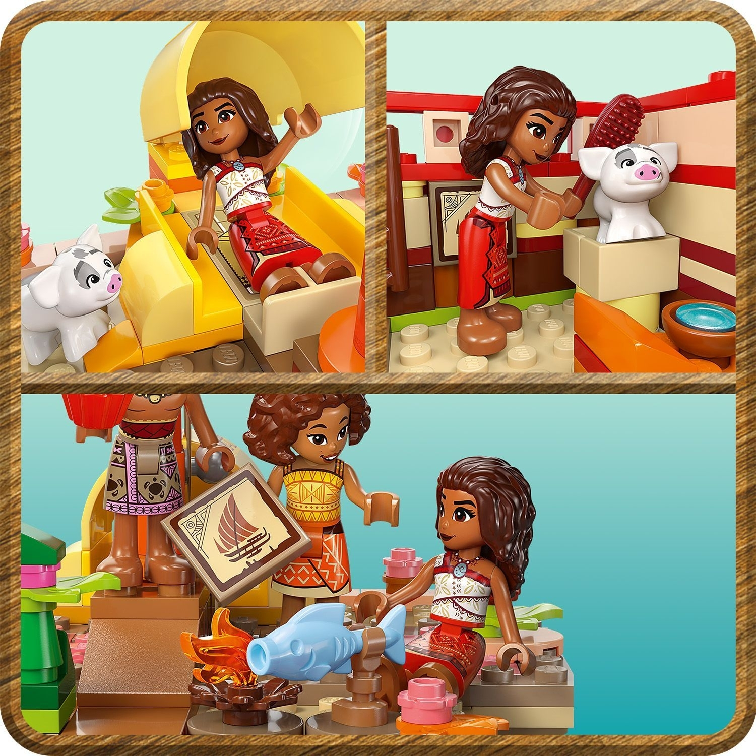 Конструктор Lego Disney "Пошуковий човен Ваяни", 43210 5