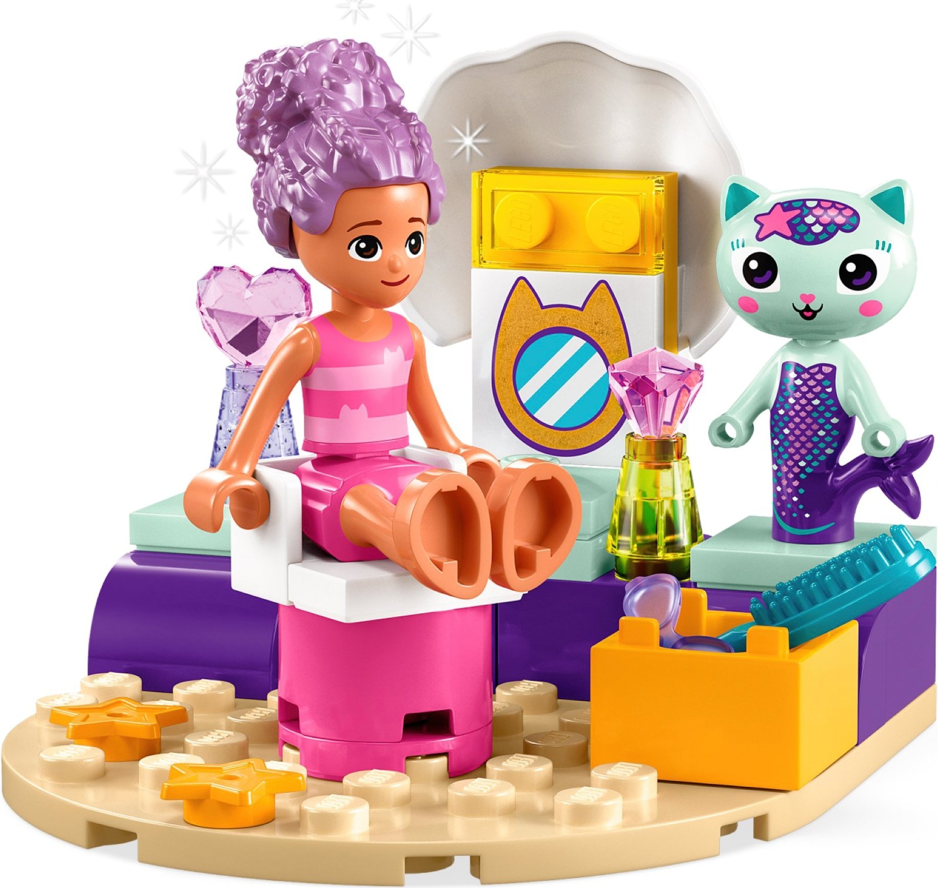 Конструктор Lego Gabby`s Dollhouse "Корабель і спа Ґаббі й Нявки", 10786 2