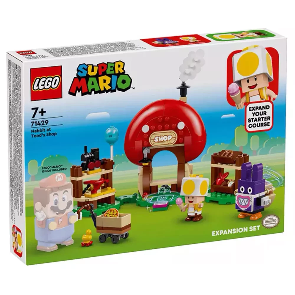 Конструктор Lego Super Mario "Nabbit у крамниці Toad. Додатковий набір", 71429