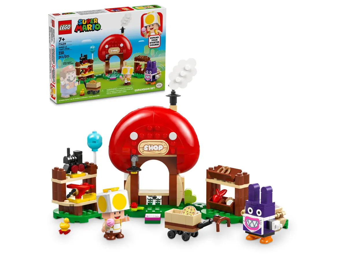 Конструктор Lego Super Mario "Nabbit у крамниці Toad. Додатковий набір", 71429 1