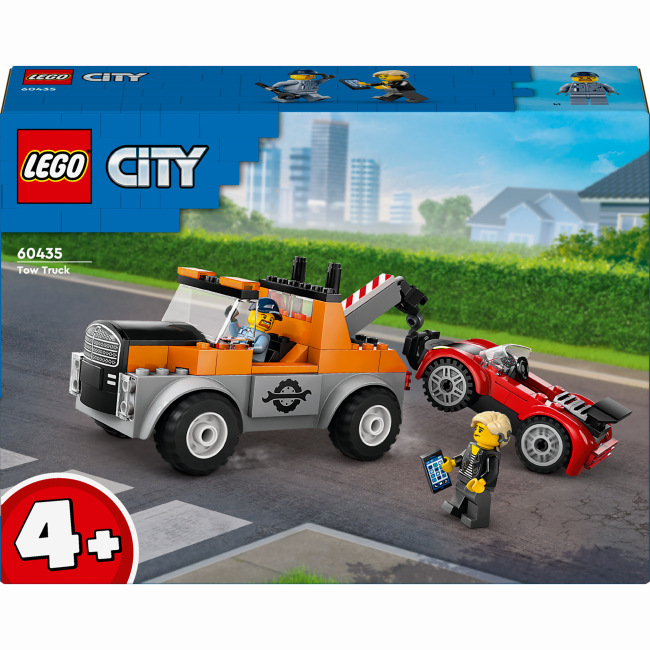 Конструктор Lego "Евакуатор і ремонт спортивних авто", 60435