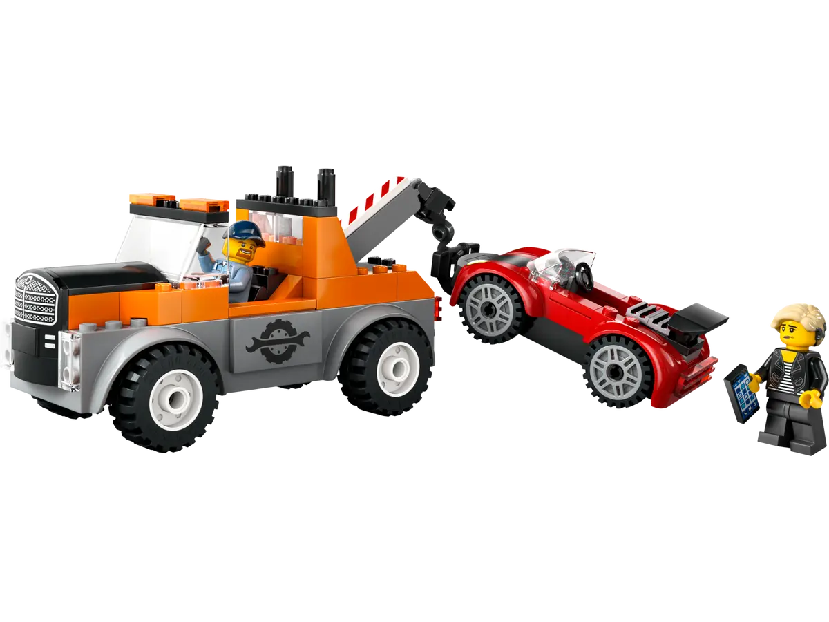 Конструктор Lego "Евакуатор і ремонт спортивних авто", 60435 2