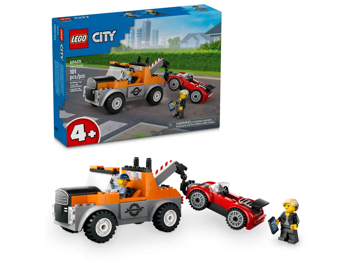 Конструктор Lego "Евакуатор і ремонт спортивних авто", 60435 1