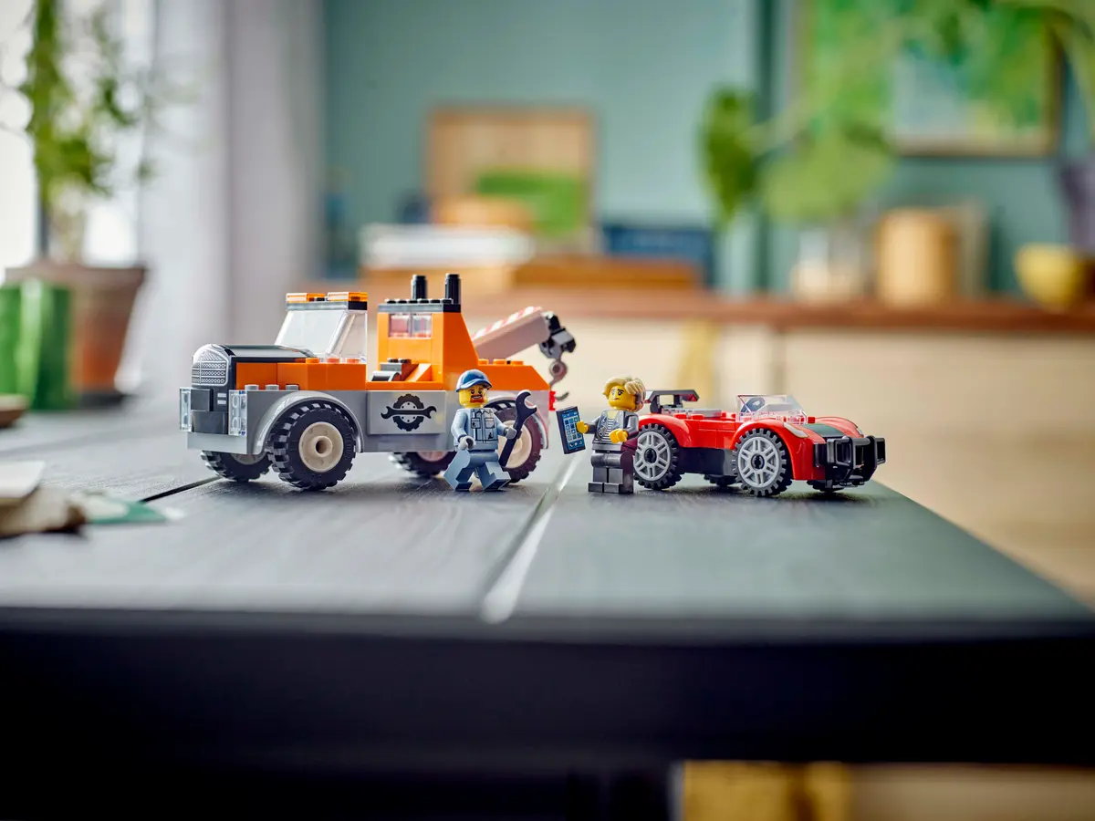 Конструктор Lego "Евакуатор і ремонт спортивних авто", 60435 8