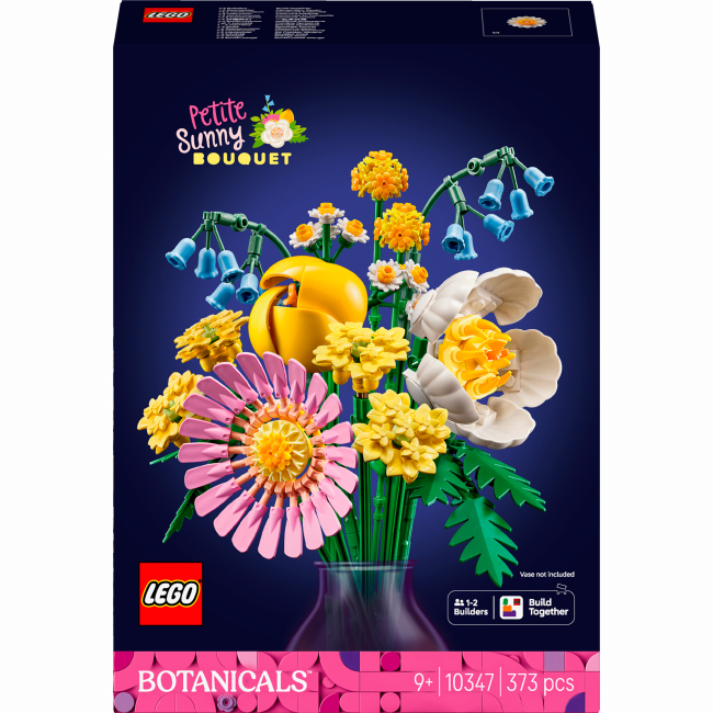 Конструктор Lego Botanicals "Мініатюрний сонячний букет", 10347