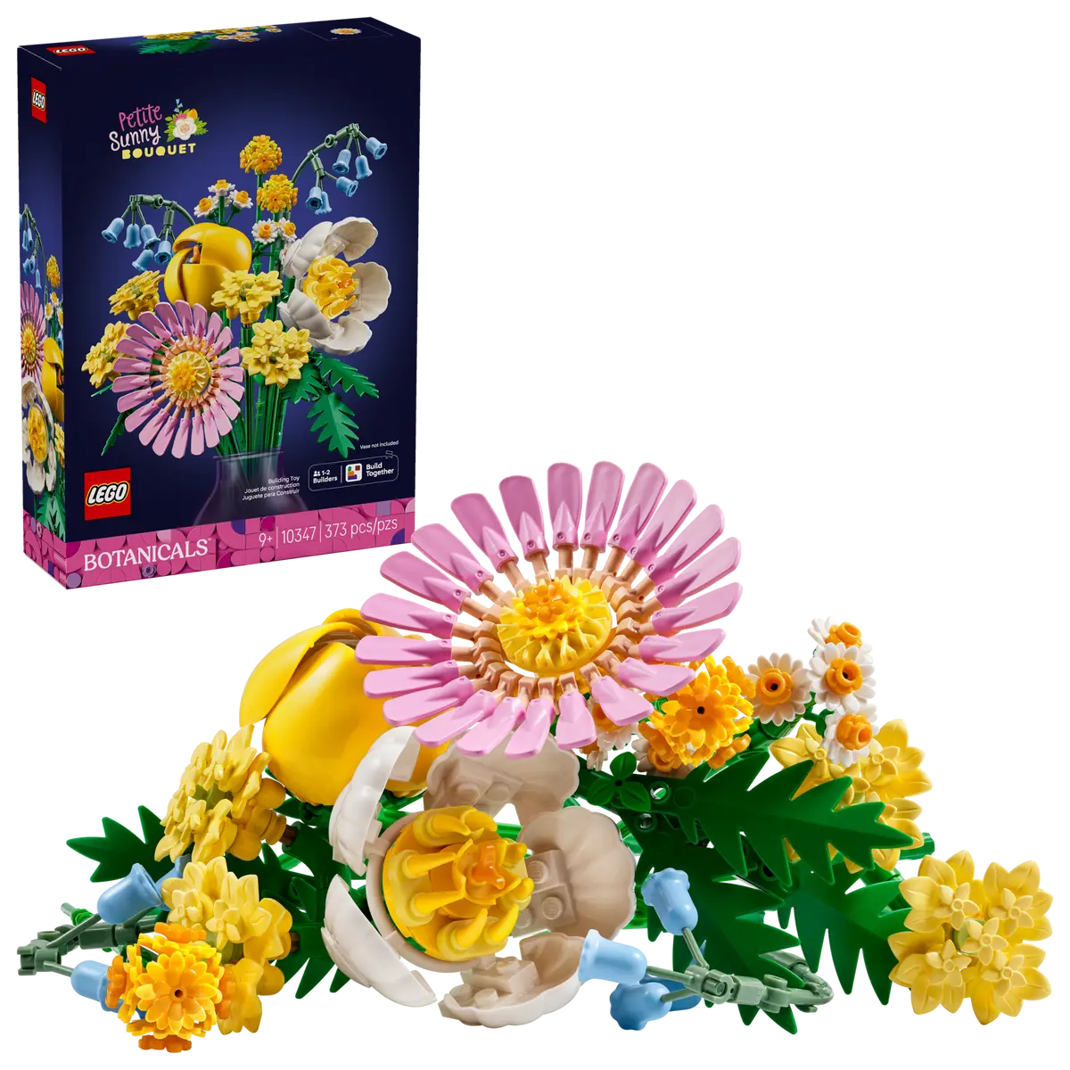 Конструктор Lego Botanicals "Мініатюрний сонячний букет", 10347 1