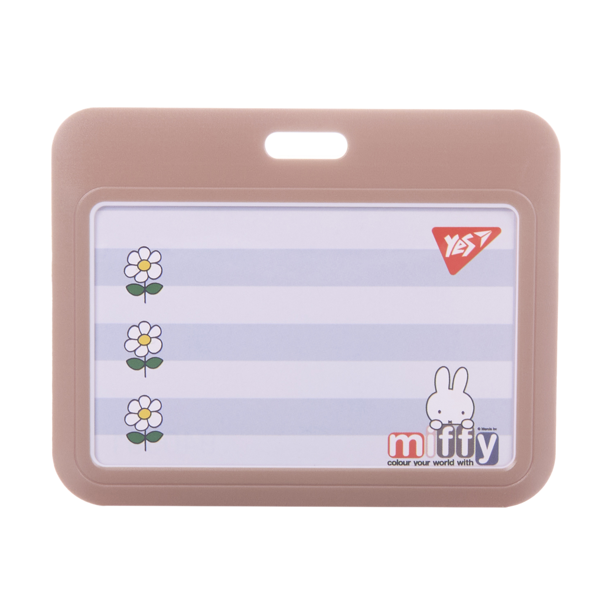Бейдж YES на стрічці "Miffy" горизонтальний, слайдер, 940391