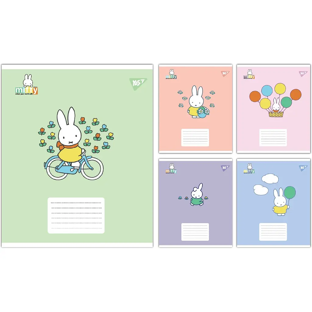 Зошит 12 кл. Yes "Miffy Playfull", 767631