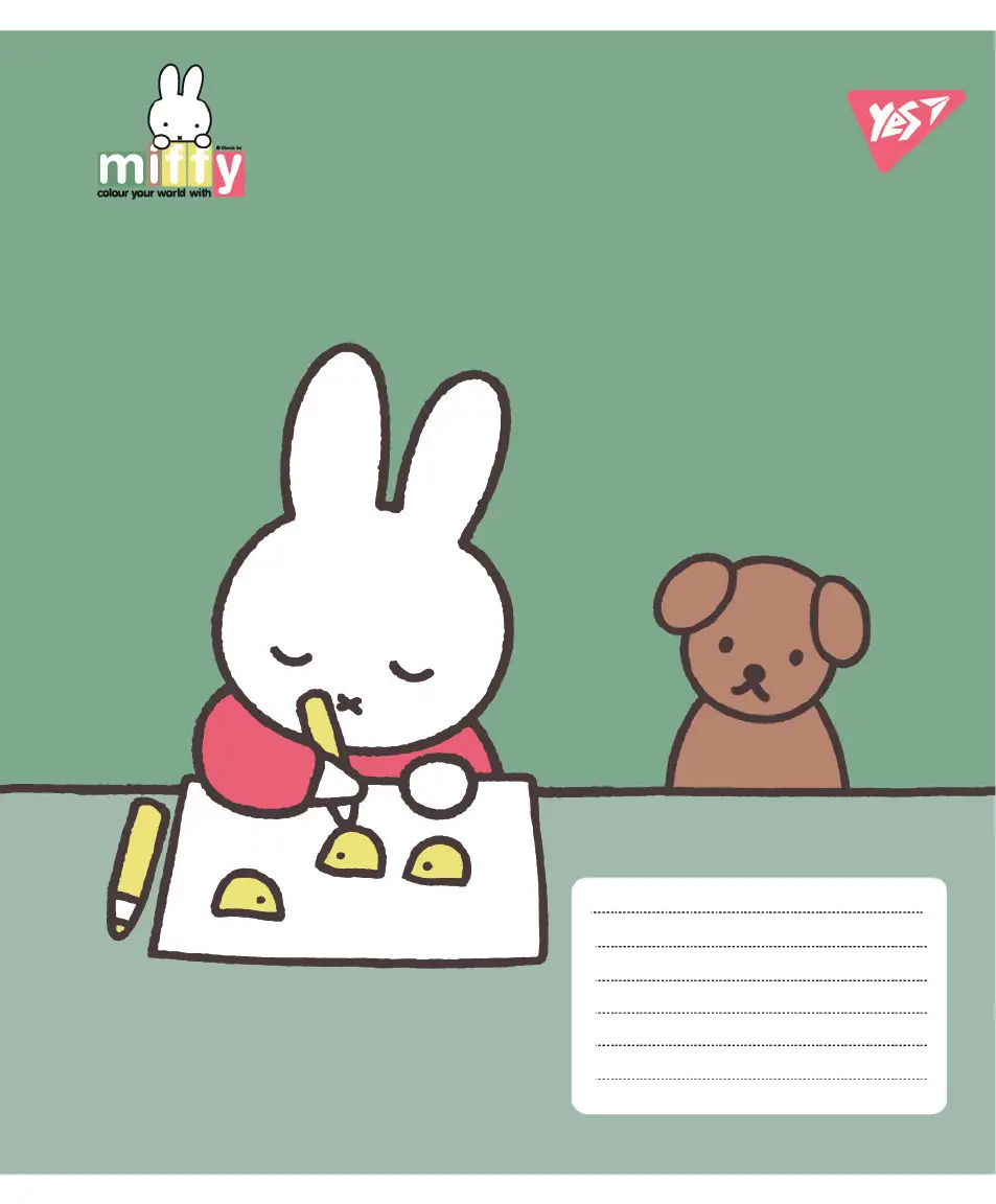 Зошит 12 кл. Yes "Miffy Spring", 767624 1