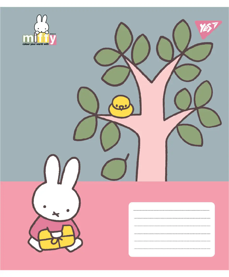 Зошит 12 кл. Yes "Miffy Spring", 767624 3