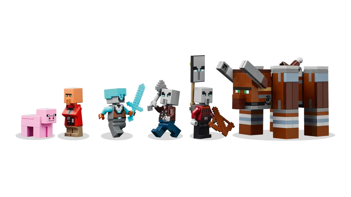 Конструктор Lego Minecraft "Аванпост разбойников и опустошитель", 21278 3