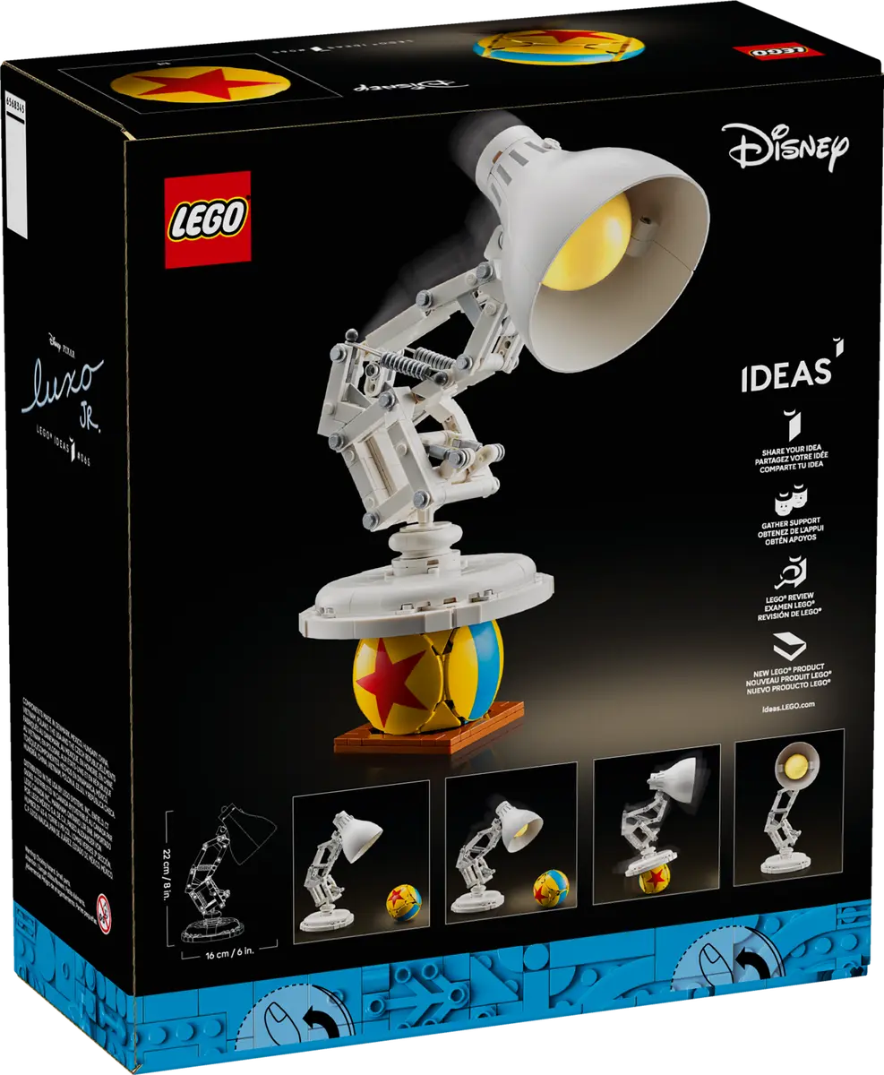 Конструктор Lego Ideas "Disney Pixar Luxo Jr.", 21357 12