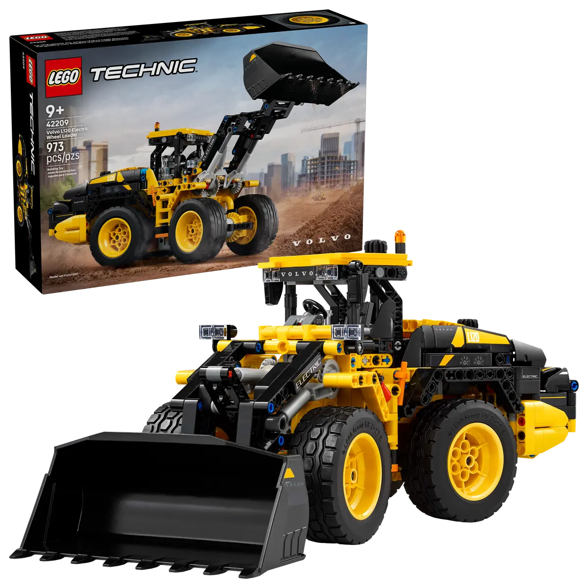 Конструктор Lego Technic "Колісний навантажувач Volvo L120 Electric", 42209 1