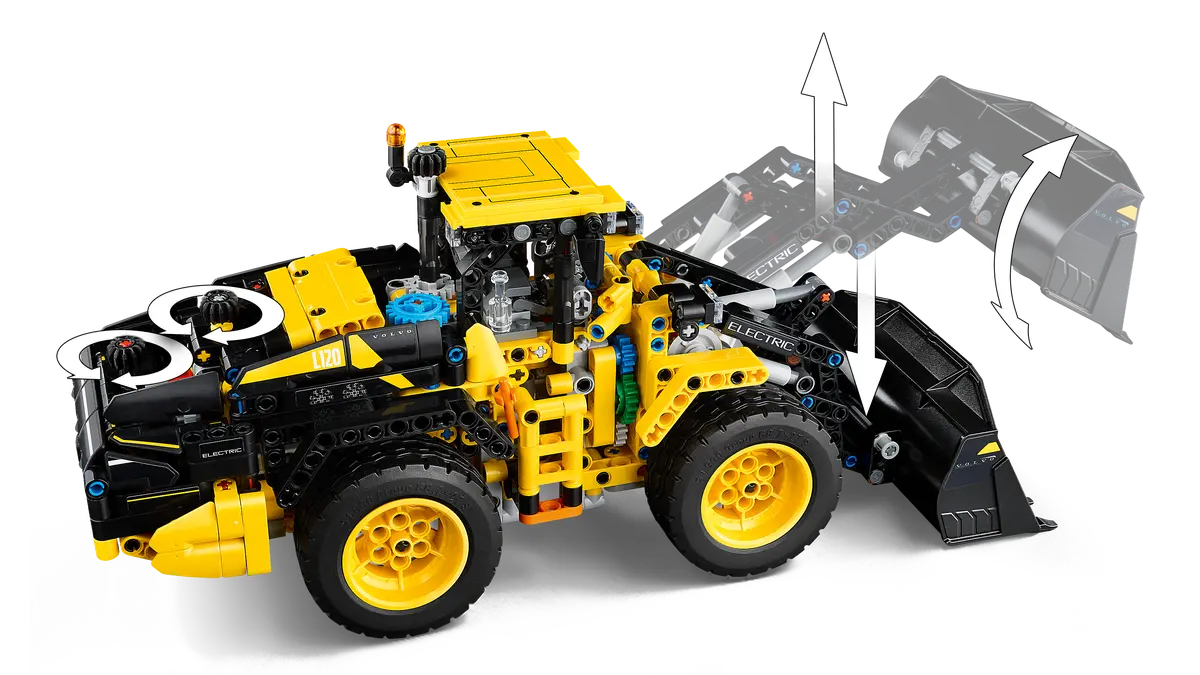 Конструктор Lego Technic "Колісний навантажувач Volvo L120 Electric", 42209 5