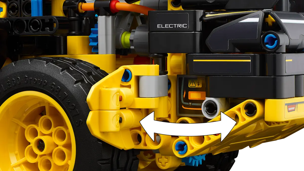 Конструктор Lego Technic "Колісний навантажувач Volvo L120 Electric", 42209 7