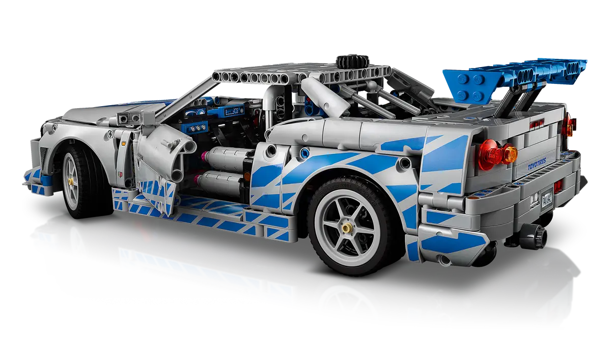 Конструктор Lego Technic "Двойной форсаж. Автомобиль Nissan Skyline GT-R (R34)", 42210 5
