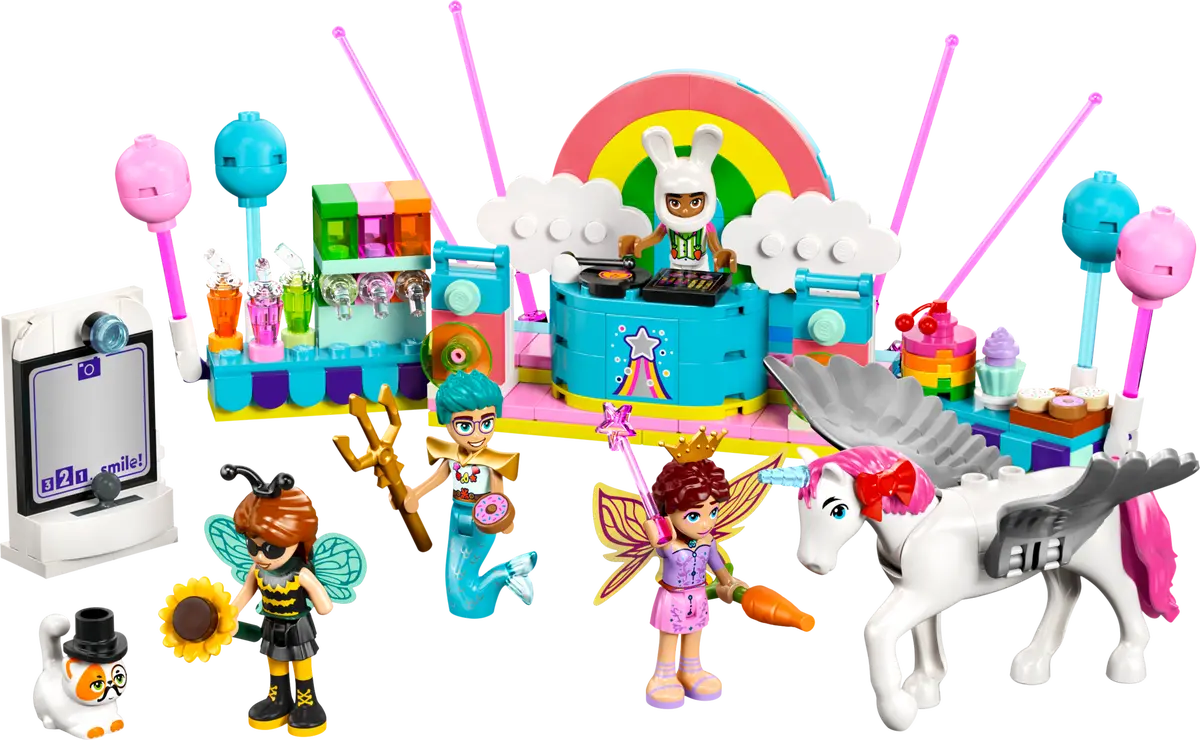 Конструктор Lego Friends "Костюмована вечірка з єдинорогом і феєю", 42661 2