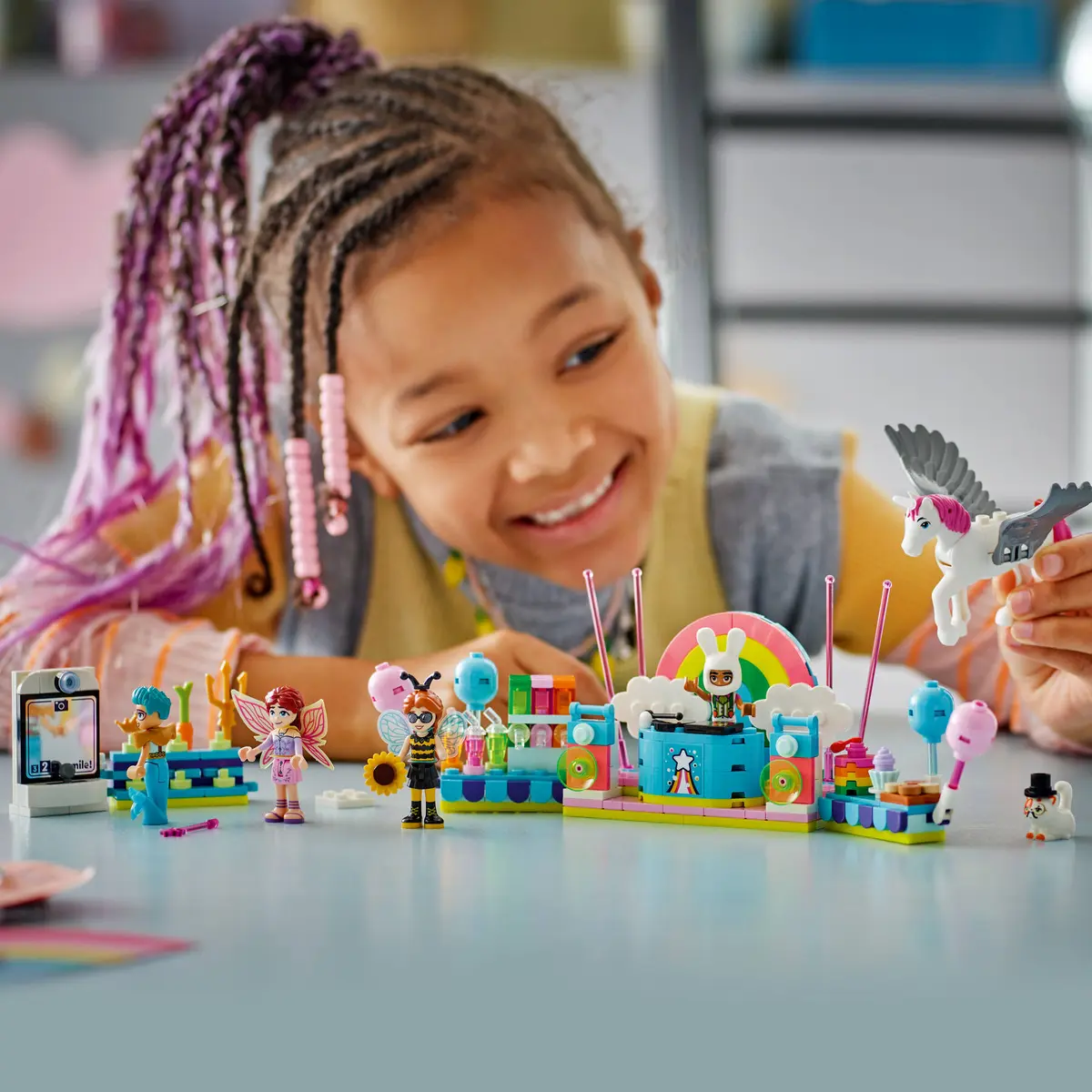 Конструктор Lego Friends "Костюмована вечірка з єдинорогом і феєю", 42661 9