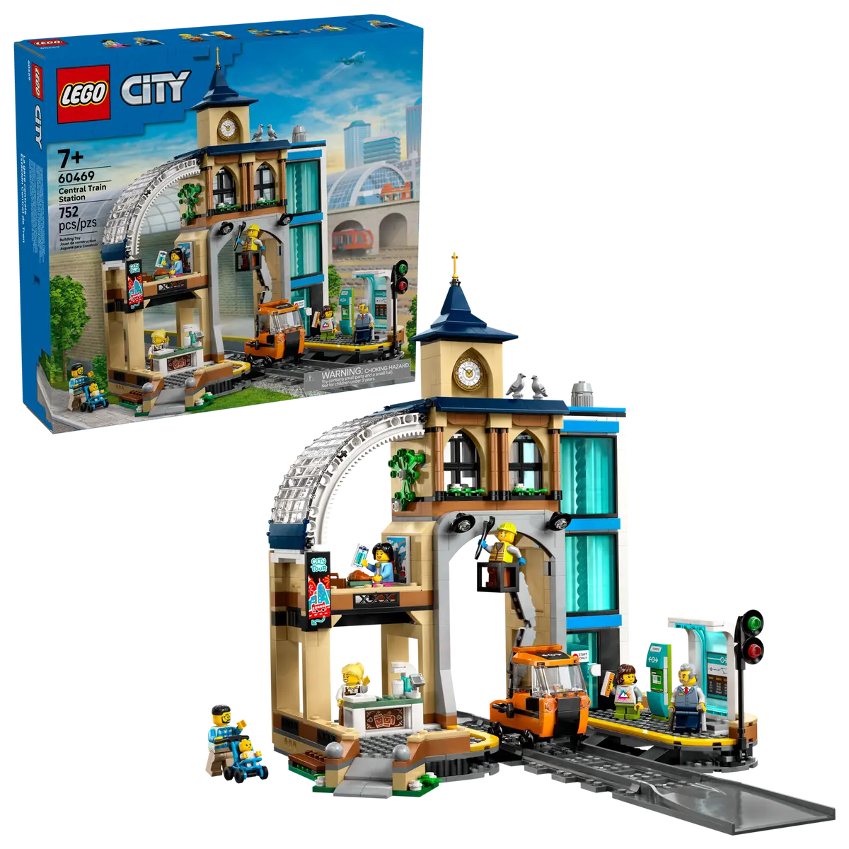 Конструктор Lego City "Центральний залізничний вокзал", 60469 1