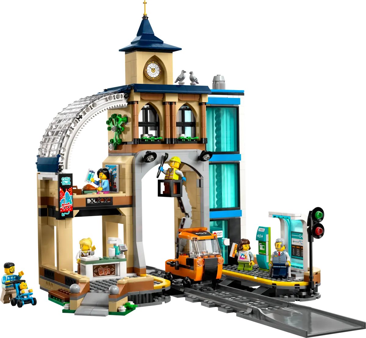 Конструктор Lego City "Центральний залізничний вокзал", 60469 2