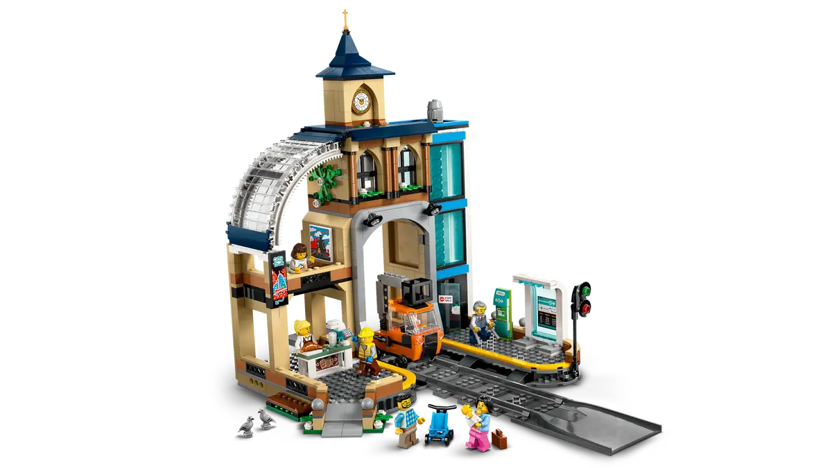 Конструктор Lego City "Центральний залізничний вокзал", 60469 4