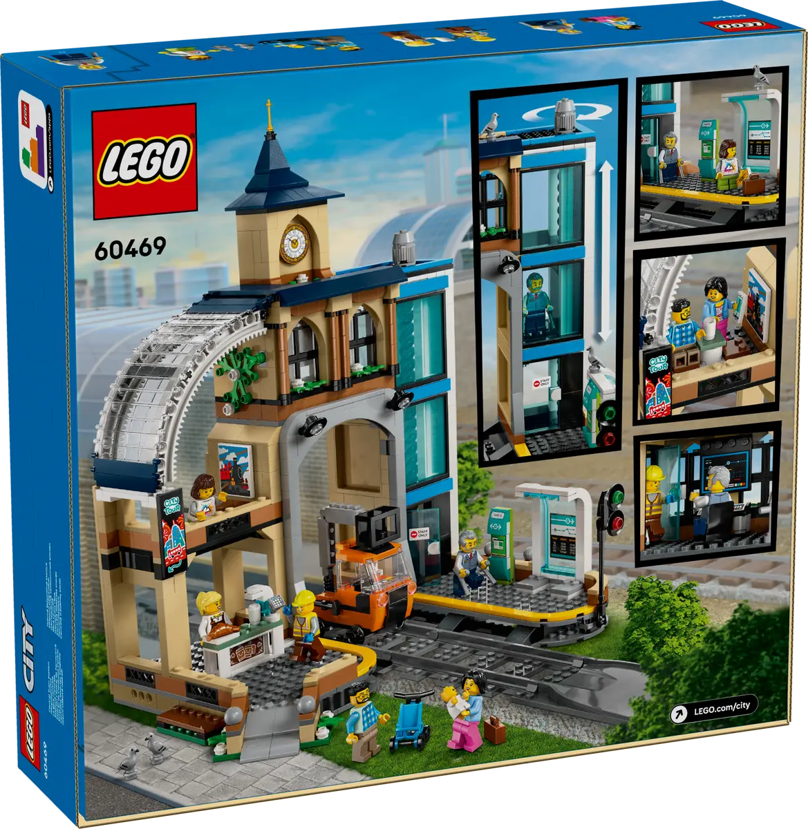 Конструктор Lego City "Центральний залізничний вокзал", 60469 9