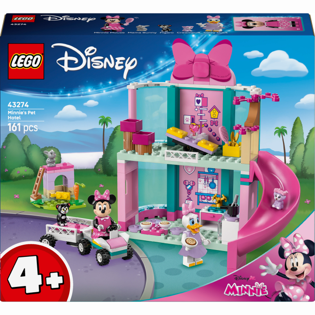Конструктор Lego Disney "Отель Минни для домашних любимцев", 43274